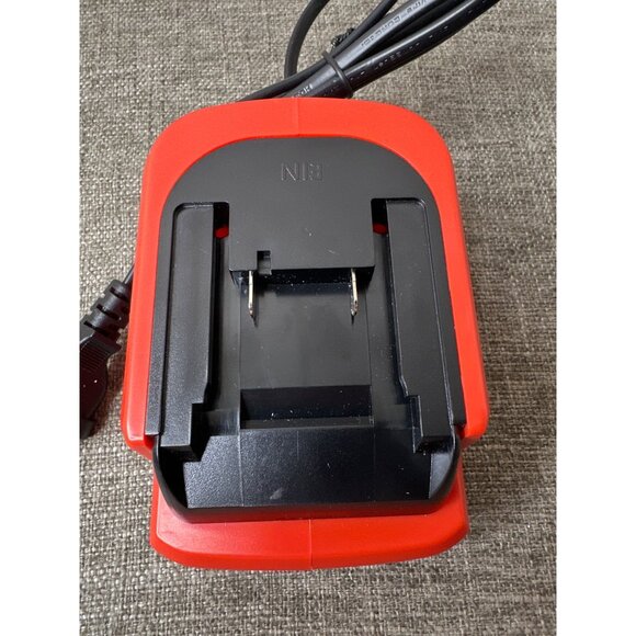 Compact Charger For Einhell 18V Lithium Battery With EU 2 Prong Plug - Picture 3 of 4